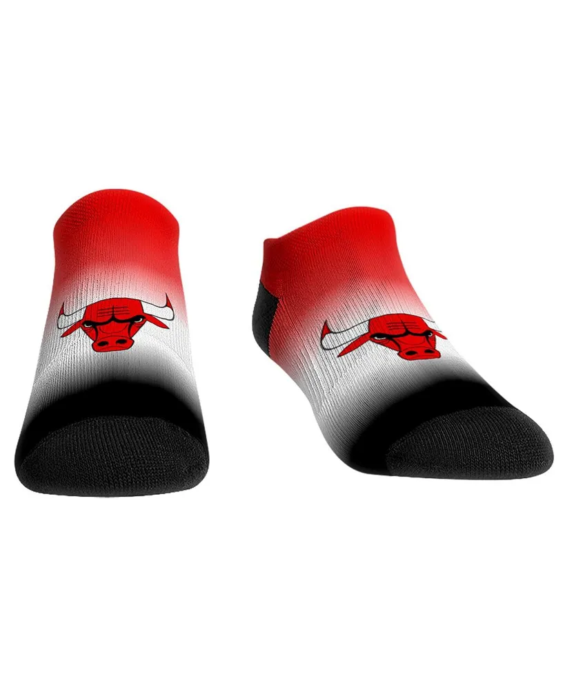 Women's Rock 'Em Socks Chicago Bulls Dip-Dye Ankle Socks