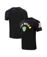 Men's Pro Standard Black Las Vegas Raiders Neon Graphic T-shirt