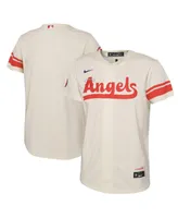 Infant Boys and Girls Nike Cream Los Angeles Angels City Connect Replica Jersey