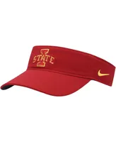 Men's Nike Iowa State Cyclones Cardinal Sideline Performance Visor