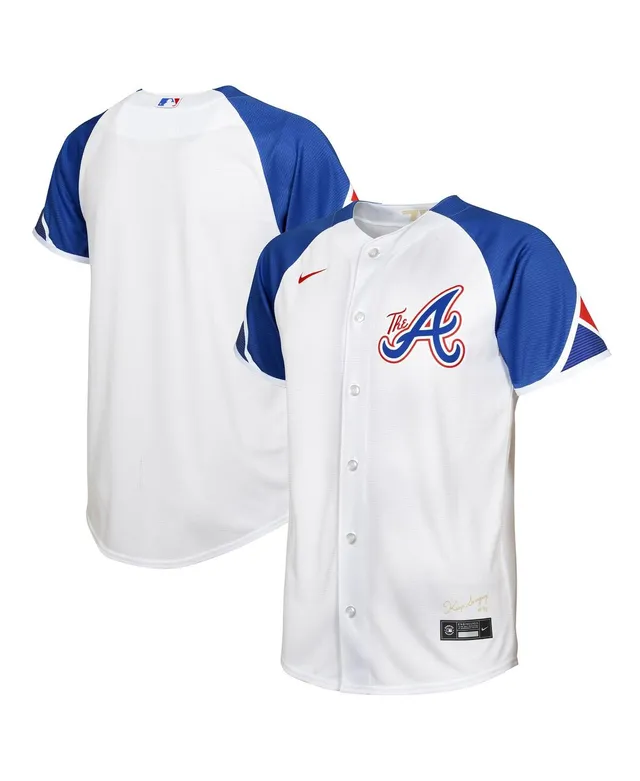 Nike Men's Atlanta Braves Official Blank Replica Jersey - Macy's