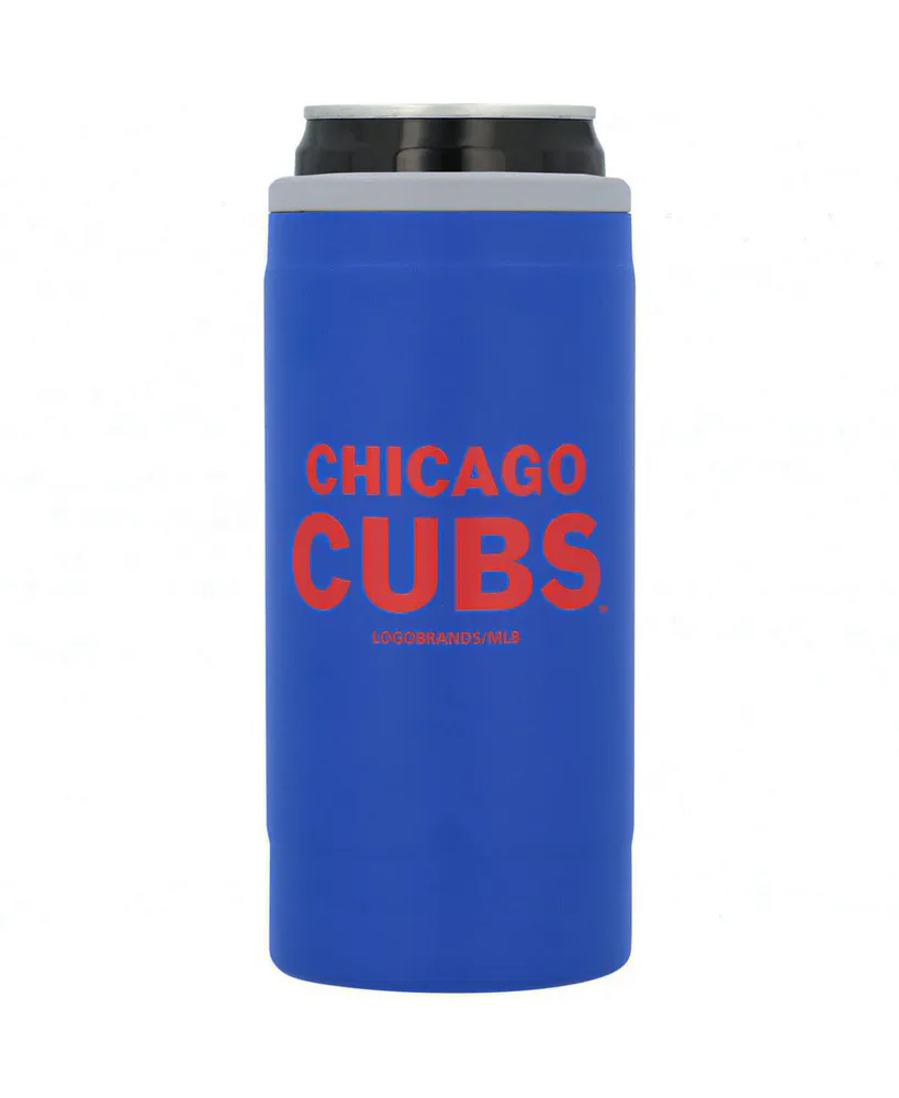 Chicago Cubs 12 Oz Flipside Powdercoat Slim Can Cooler