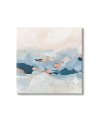 Stupell Industries Modern Abstract Mountain Landscape Canvas Wall Art, 24" x 1.5" x 24" - Multi