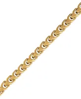 Bulova Men's Link Bracelet in Gold-Plated Stainless Steel