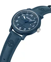 Timberland Men's Quartz Driscoll Dark Blue Genuine Leather Watch 46mm