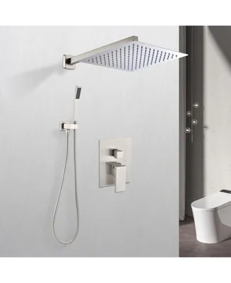 Simplie Fun Waterfall Spout Bathroom Faucet, Single Handle Bathroom Vanity Sink Faucet