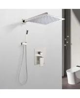 Streamdale Furniture 12 Rain Shower Head Systems Wall Mounted Shower