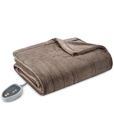 Last Act! Premier Comfort Luxury Plush Heated Blanket, Twin, Exclusively at Macy's