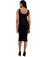 Bar Iii Women's Sleeveless Midi Bodycon Dress, Created for Macy's