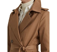 Lauren Ralph Lauren Women's Belted Water-Resistant Trench Coat