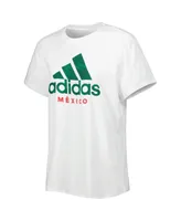 Women's adidas White Mexico National Team Dna T-shirt