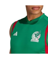 Men's adidas Green Mexico National Team Sleeveless Training jersey