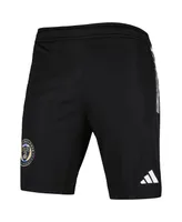 Men's adidas Black Philadelphia Union 2023 On-Field Aeroready Training Shorts