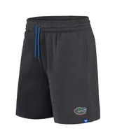 Men's Fanatics Heather Charcoal Florida Gators Primary Logo Shorts