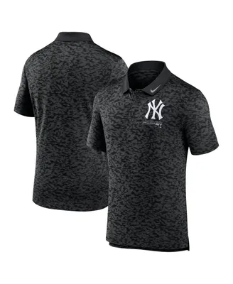 Men's Nike Black New York Yankees Next Level Polo Shirt