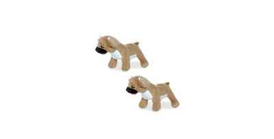 Mighty Jr Farm Pug, 2-Pack Dog Toys