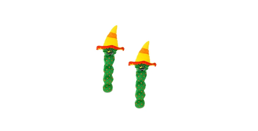 Mighty Tequila Worm Green, 2-Pack Dog Toys