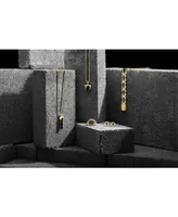 Bulova Men's Icon Black Ceramic Bracelet in Gold Ion-Plated Stainless Steel