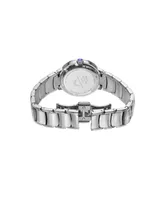 Porsamo Bleu Women's Luna Stainless Steel Bracelet Watch 1181GLUS