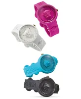 Versace Women's Swiss Medusa Pop Silicone Strap Watch 39mm