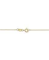 Sirena Diamond Polished Cross 18" Pendant Necklace (1/4 ct. t.w.) in 14k Gold