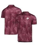 Men's Colosseum Maroon Texas A&M Aggies Palms Team Polo Shirt