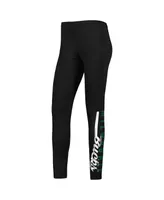 Women's G-iii 4Her by Carl Banks Black Milwaukee Bucks Jump Shot Leggings