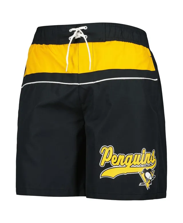 Starter Men's Starter Black Boston Bruins Sea Wind Swim Trunks