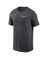 Men's Nike Anthracite Seattle Mariners Americana T-shirt