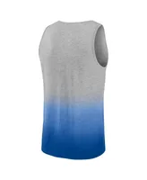 Men's Fanatics Gray, Royal Los Angeles Dodgers Our Year Tank Top