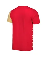 Men's Starter Scarlet San Francisco 49ers Extreme Defender T-shirt