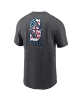 Men's Nike Anthracite Seattle Mariners Americana T-shirt