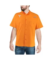 Men's Columbia Tenn Orange Tennessee Volunteers Pfg Tamiami Shirt