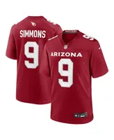 Men's Nike Isaiah Simmons Cardinal Arizona Cardinals Game Player Jersey