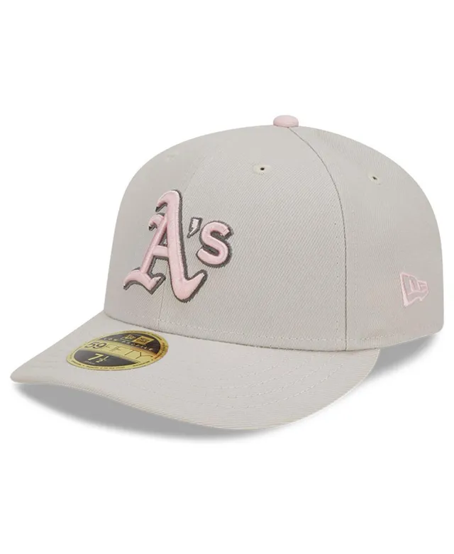 Girls Youth New Era Pink Oakland Athletics 2022 Mother's Day 9TWENTY Adjustable Hat