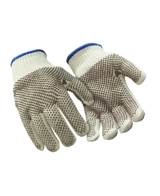 RefrigiWear Men's Warm Dual Layer Heavyweight Double Sided Dot Grip Gloves