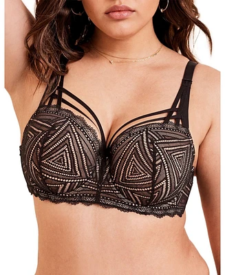 Adore Me Plus Trezza Contour Balconette Bra