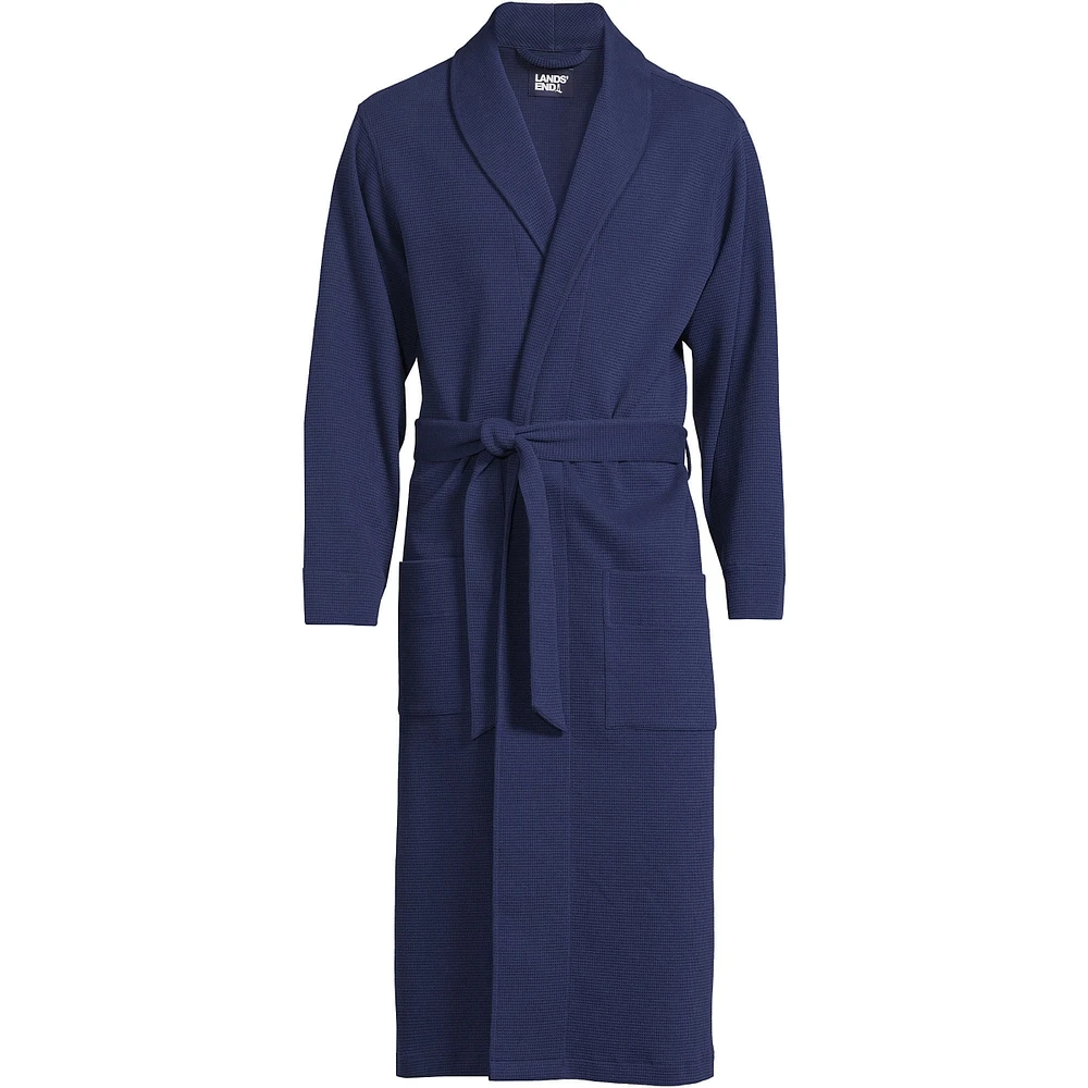 Lands' End Men's Waffle Robe
