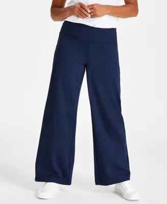Style & Co Petite Wide-Leg Pull-On Pants, Created for Macy's