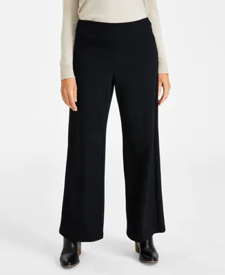 Style & Co Petite Wide-Leg Pull-On Pants, Created for Macy's