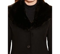 Lauren Ralph Lauren Women's Wool Blend Walker Coat