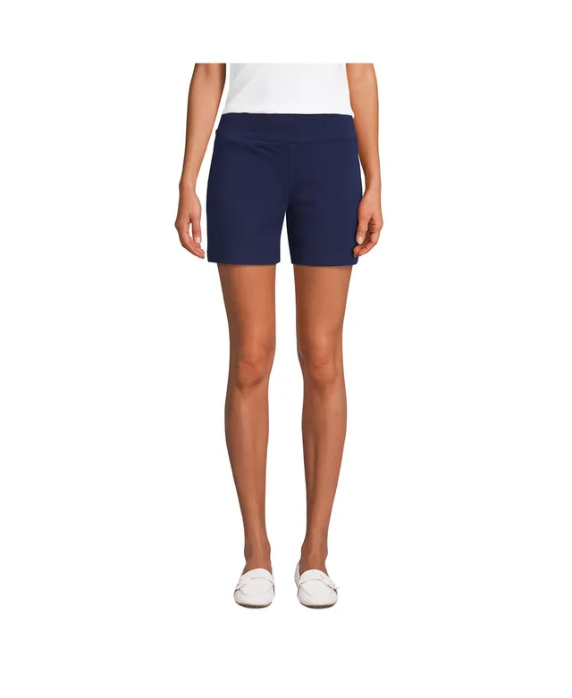 Lands' End Women's Starfish Mid Rise 7 Shorts