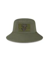 Men's New Era Green San Francisco Giants 2023 Armed Forces Day Bucket Hat