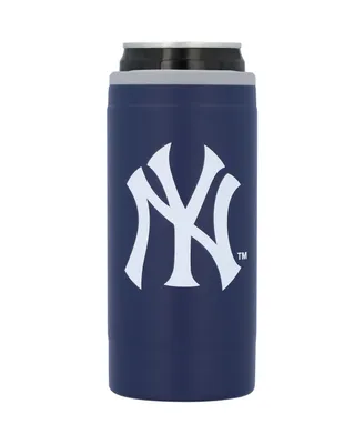 New York Yankees 12 Oz Flipside Powdercoat Slim Can Cooler