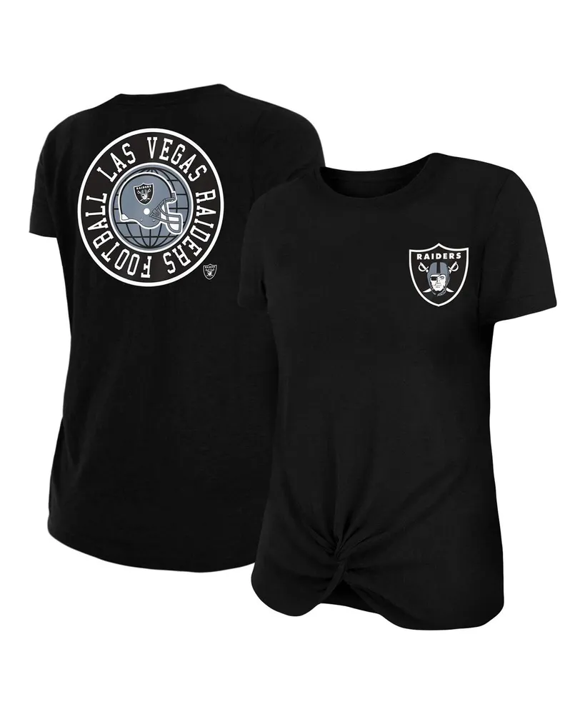 New Era Raiders Crop Long Sleeve T-Shirt - Women's