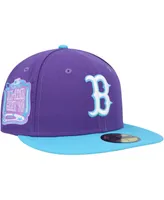 Men's New Era Purple Boston Red Sox Vice 59FIFTY Fitted Hat