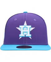 Men's New Era Purple Houston Astros Vice 59FIFTY Fitted Hat