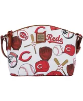 Women's Dooney & Bourke Cincinnati Reds Gameday Suki Crossbody with Medium Wristlet