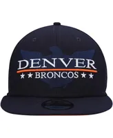 Men's New Era Navy Denver Broncos Totem 9FIFTY Snapback Hat