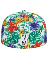 Men's New Era Phoenix Suns Tropical Hibiscus 59FIFTY Fitted Hat